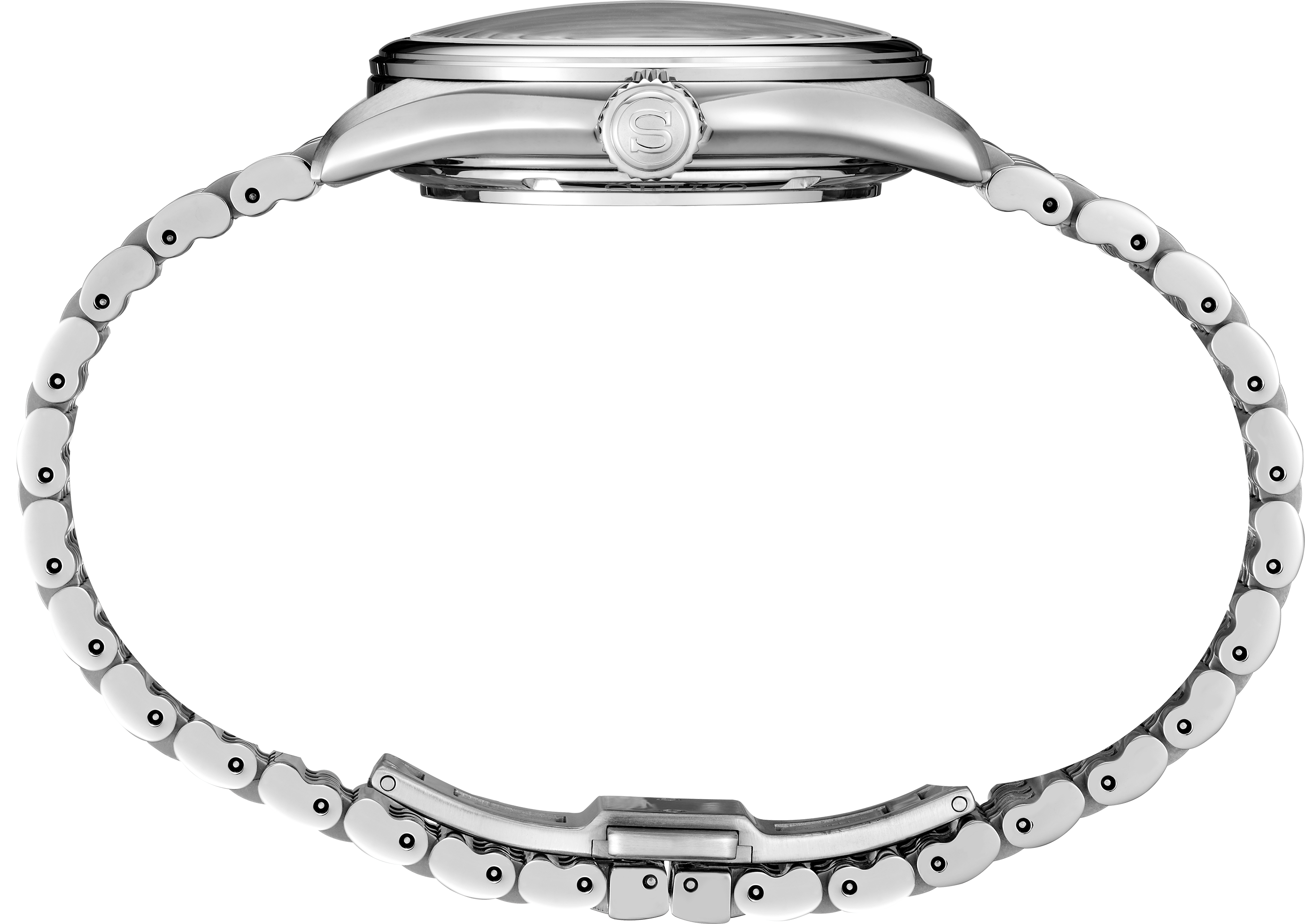 Side view of Seiko Presage Classic Series 'Sensaicha' SPB465