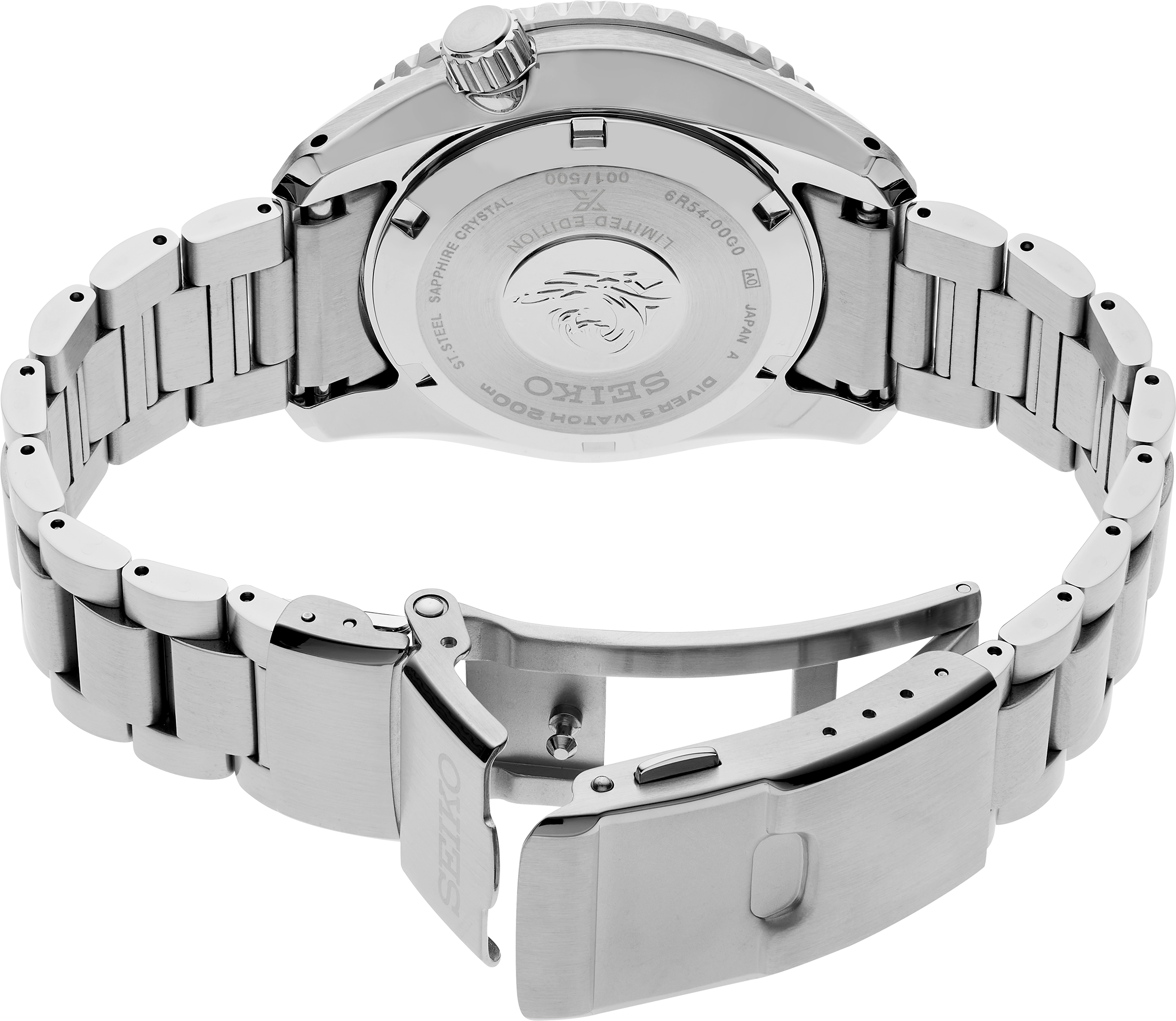 Seiko Prospex Diver GMT USA Limited Edition SPB477 2025 caseback