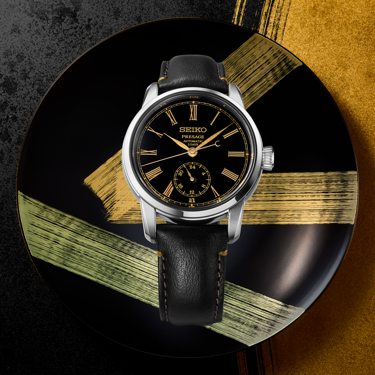 Seiko Presage Classic Series Urushi Lacquer Dial 40.5mm SPB499 Product Shot