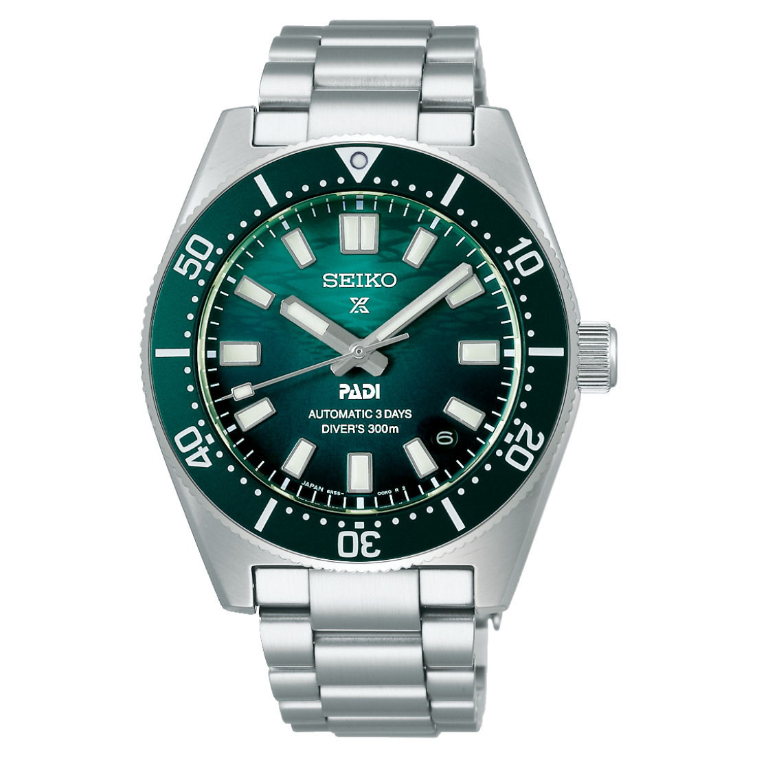 Seiko Prospex 1965 Heritage Diver’s PADI Special Edition 40mm SPB501 Front View