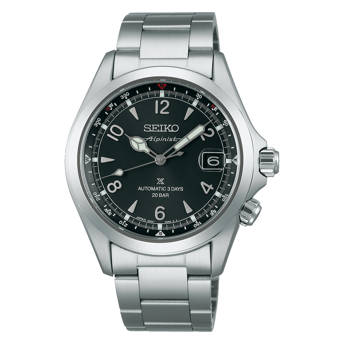 Seiko Prospex Alpinist Black Dial SPB505