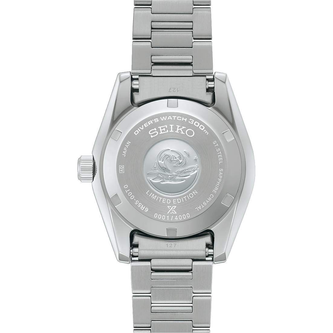 Seiko Prospex Save the Ocean Okinawa Limited Edition SPB545 caseback