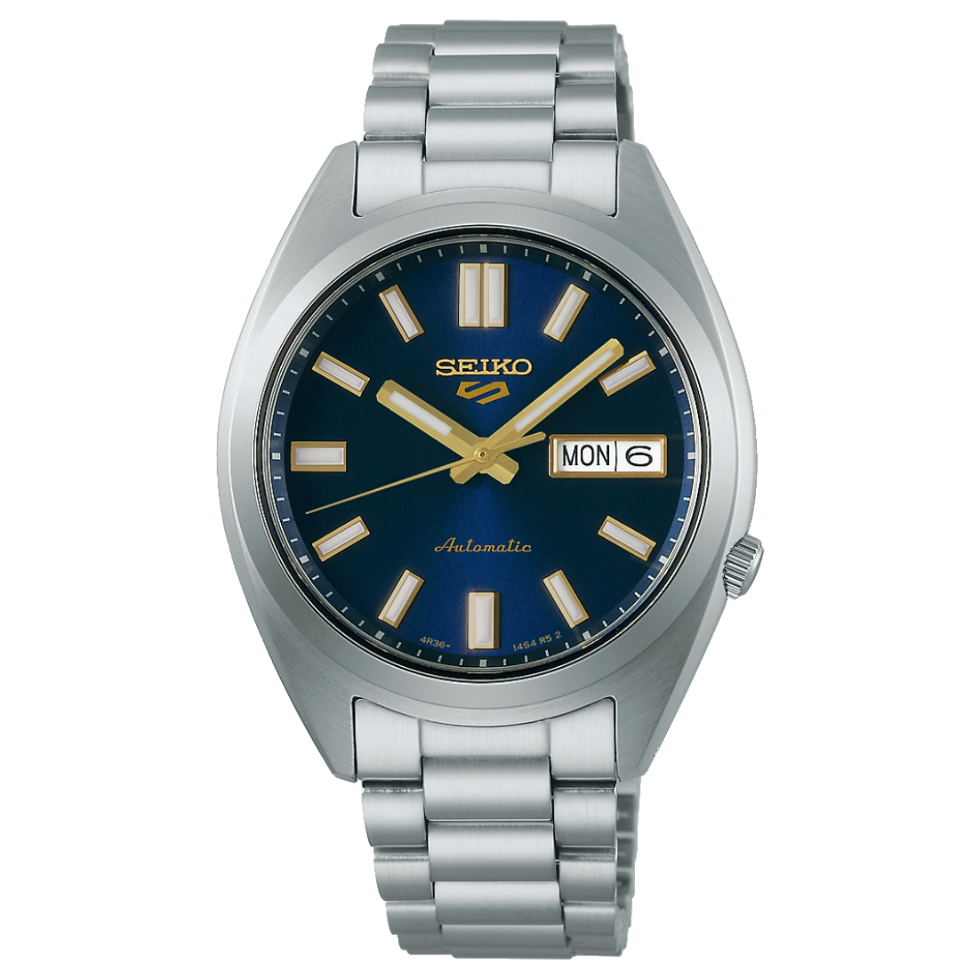 Seiko 5 Sports SNXS Series Blue 37mm SRPL55 Front View