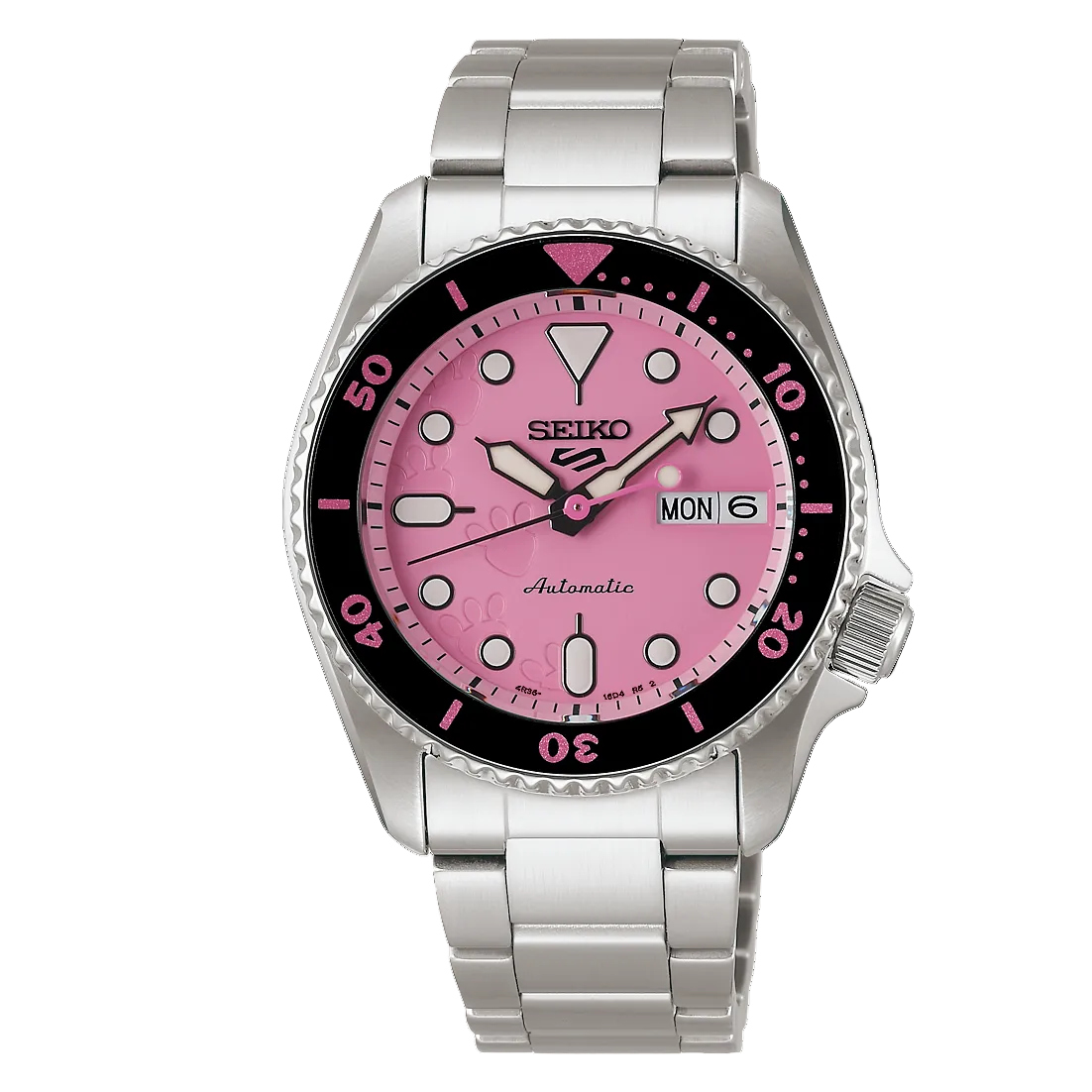 Pink Panther edition Seiko 5 Sports watch