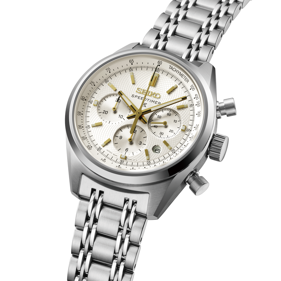 Seiko Prospex Speedtimer Mechanical Chronograph SRQ059 soldier shot 2
