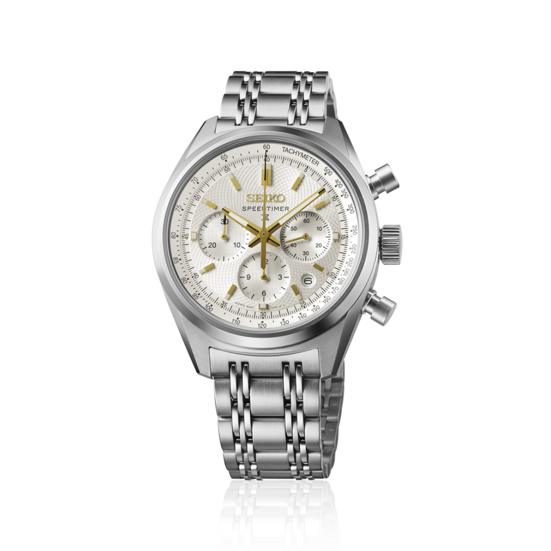 Seiko Prospex Speedtimer Mechanical Chronograph SRQ059 soldier shot 3