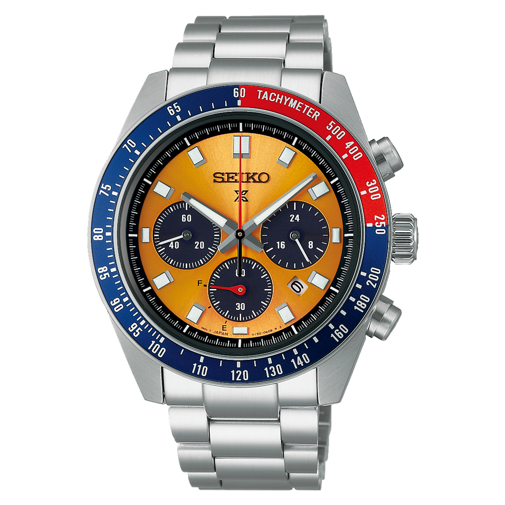Seiko Prospex Speedtimer Chronograph Solar Quartz SSC947 Pogue
