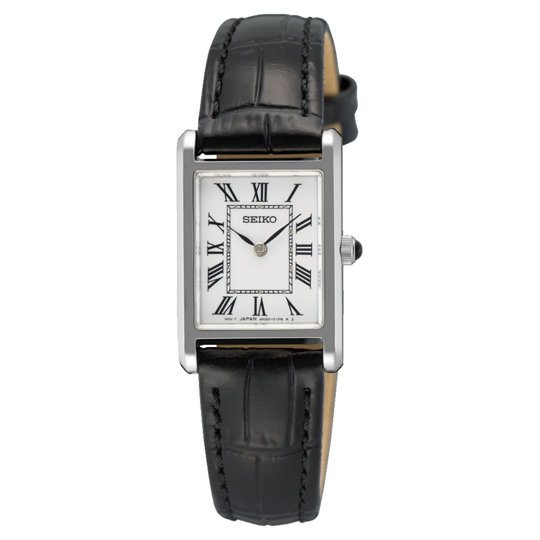 Seiko Women's Essentials Quartz Conceptual 19.6x29.4mm SWR107 Front View
