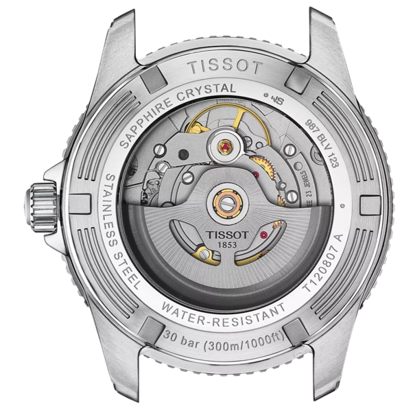 Tissot Seastar 1000 Powermatic 80 40mm Rose gold PVD grey dial