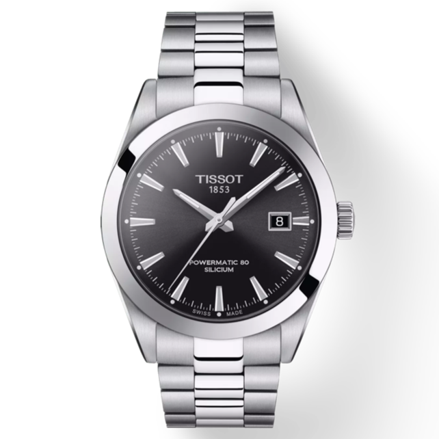 Tissot Gentleman Powermatic 80 Silicium black dial
