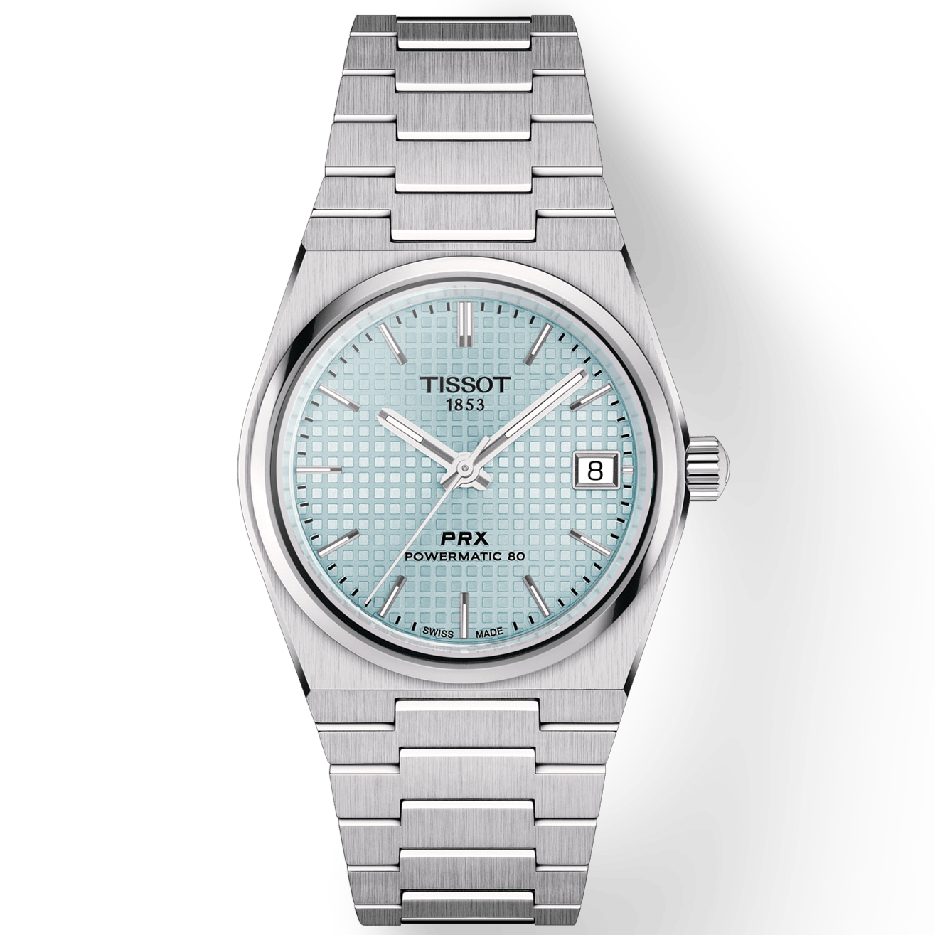 Tissot PRX Powermatic 80 Ice Blue Dial Automatic 35mm Watch
