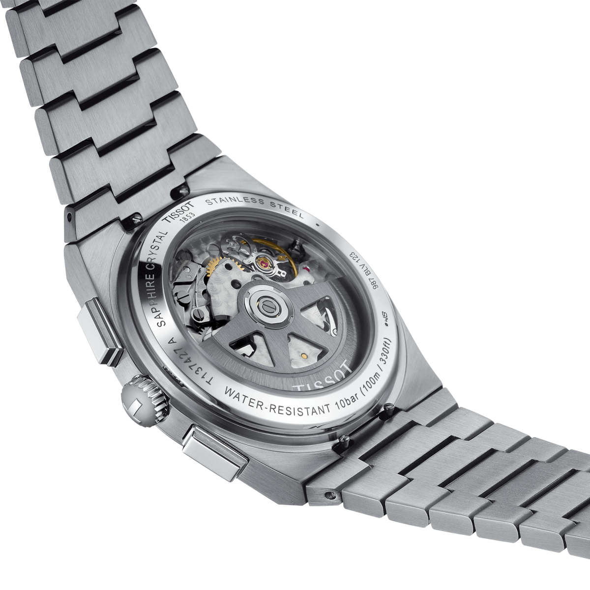 Back View of Tissot PRX Automatic Chronograph