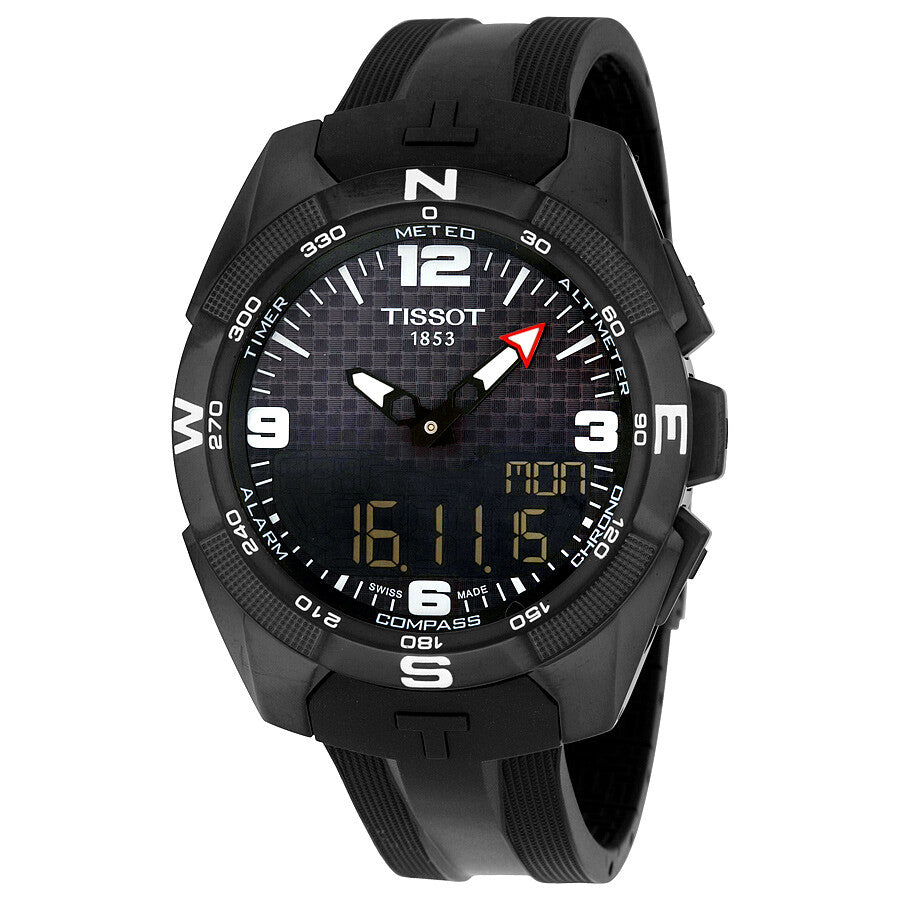 T-Touch Tissot ブラック tettetsuo　TOIO Connect T1534204405101 Model | 43.75mm Sport フロアスタンド