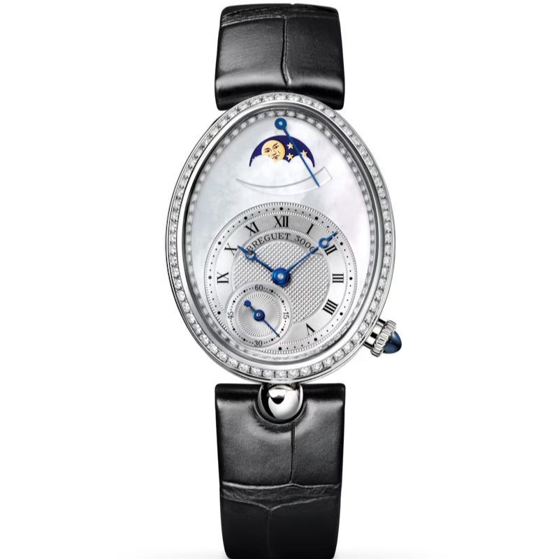 Front View Of Breguet Reine de Naples Phase de Lune 8908 Watch