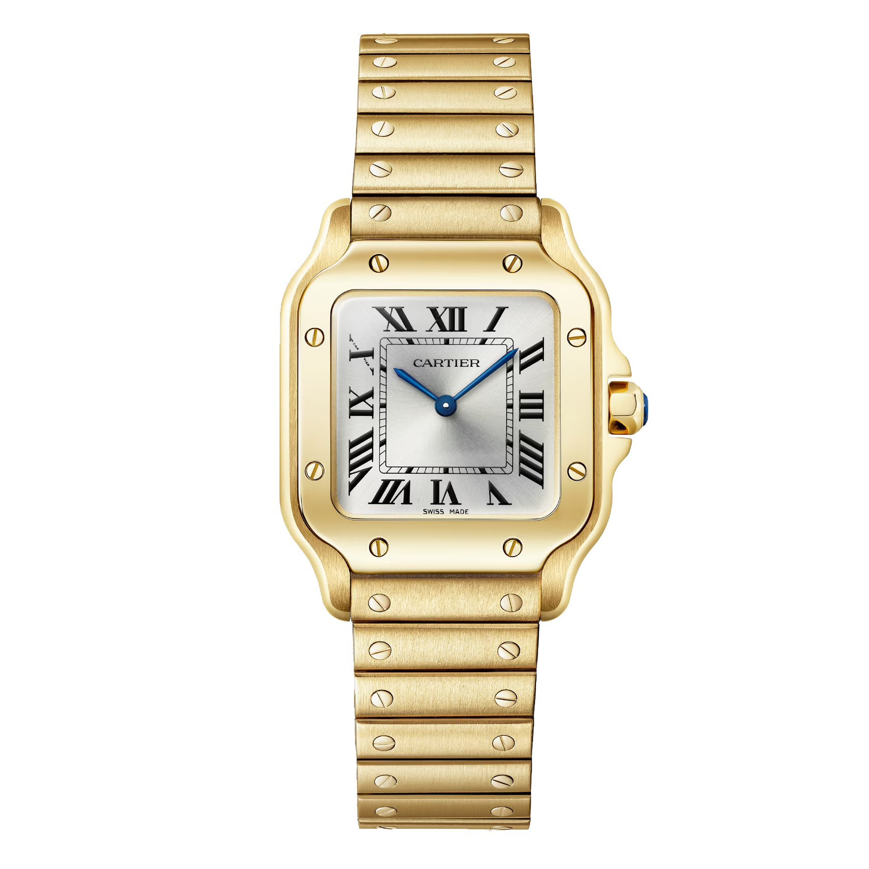 Gold Santos de Cartier Small Model WGSA0107