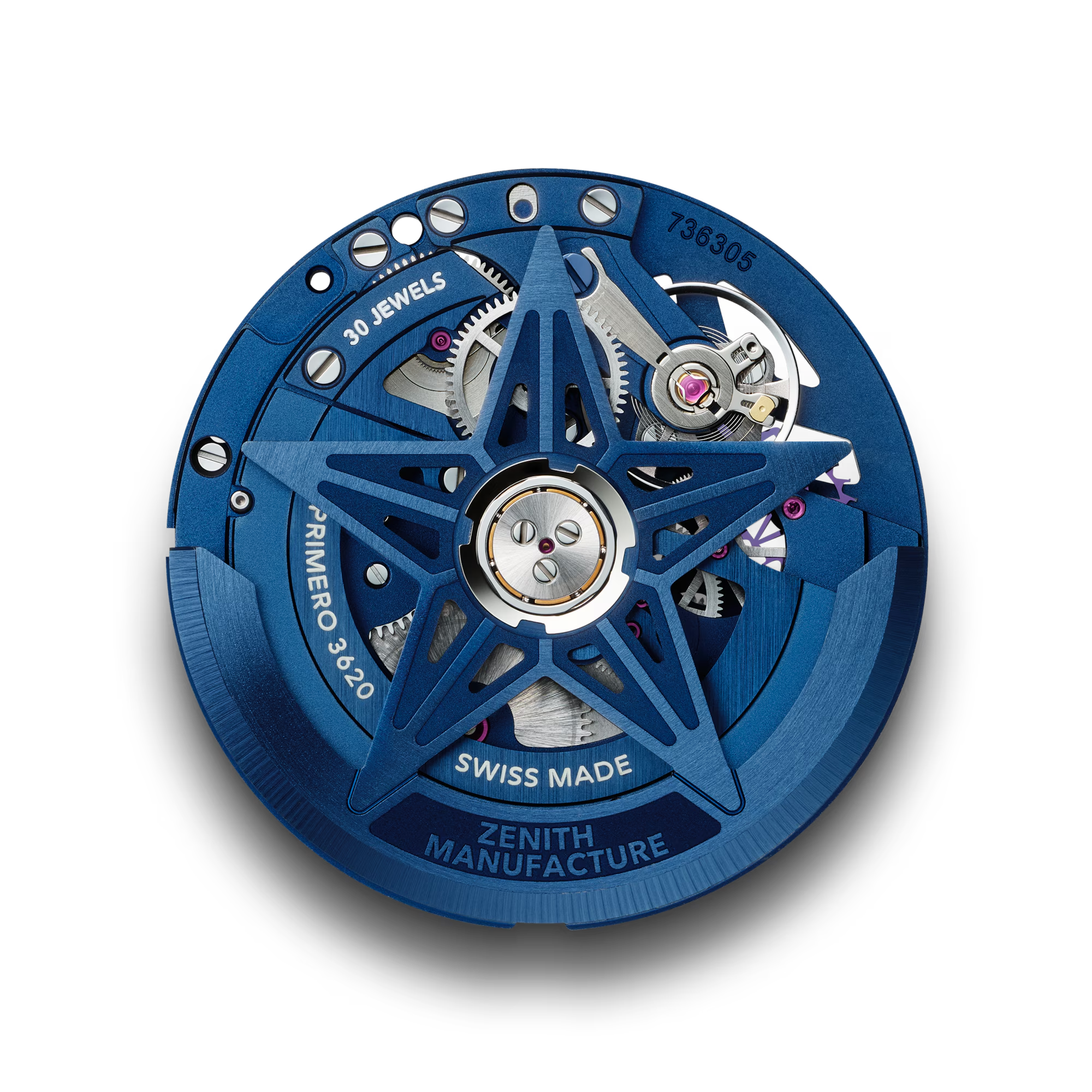 Zenith Defy Skyline Skeleton White Ceramic 49.9301.3620/79.I001 movement