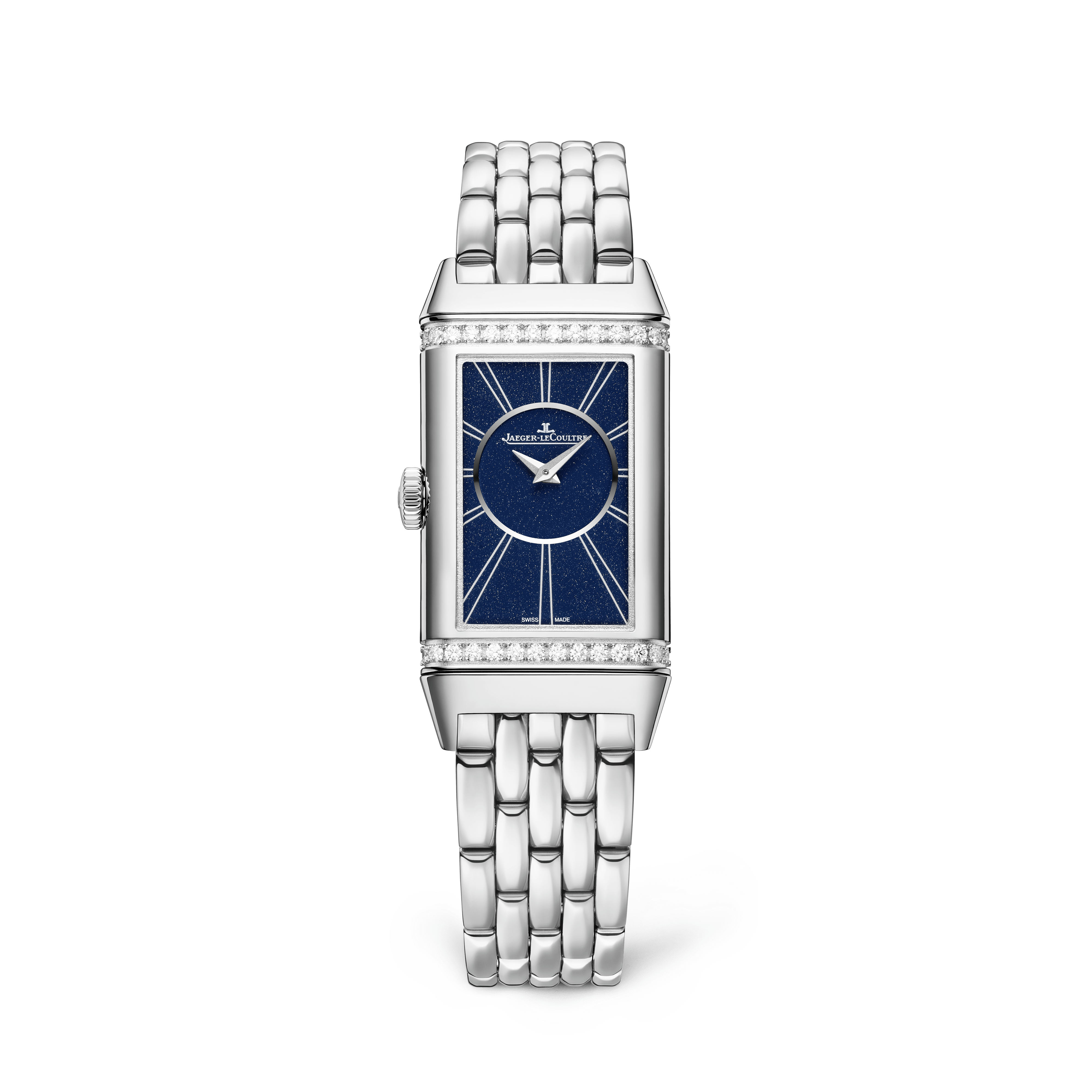 Jaeger-LeCoultre Reverso One Duetto Stainless Steel Diamonds Q334818J