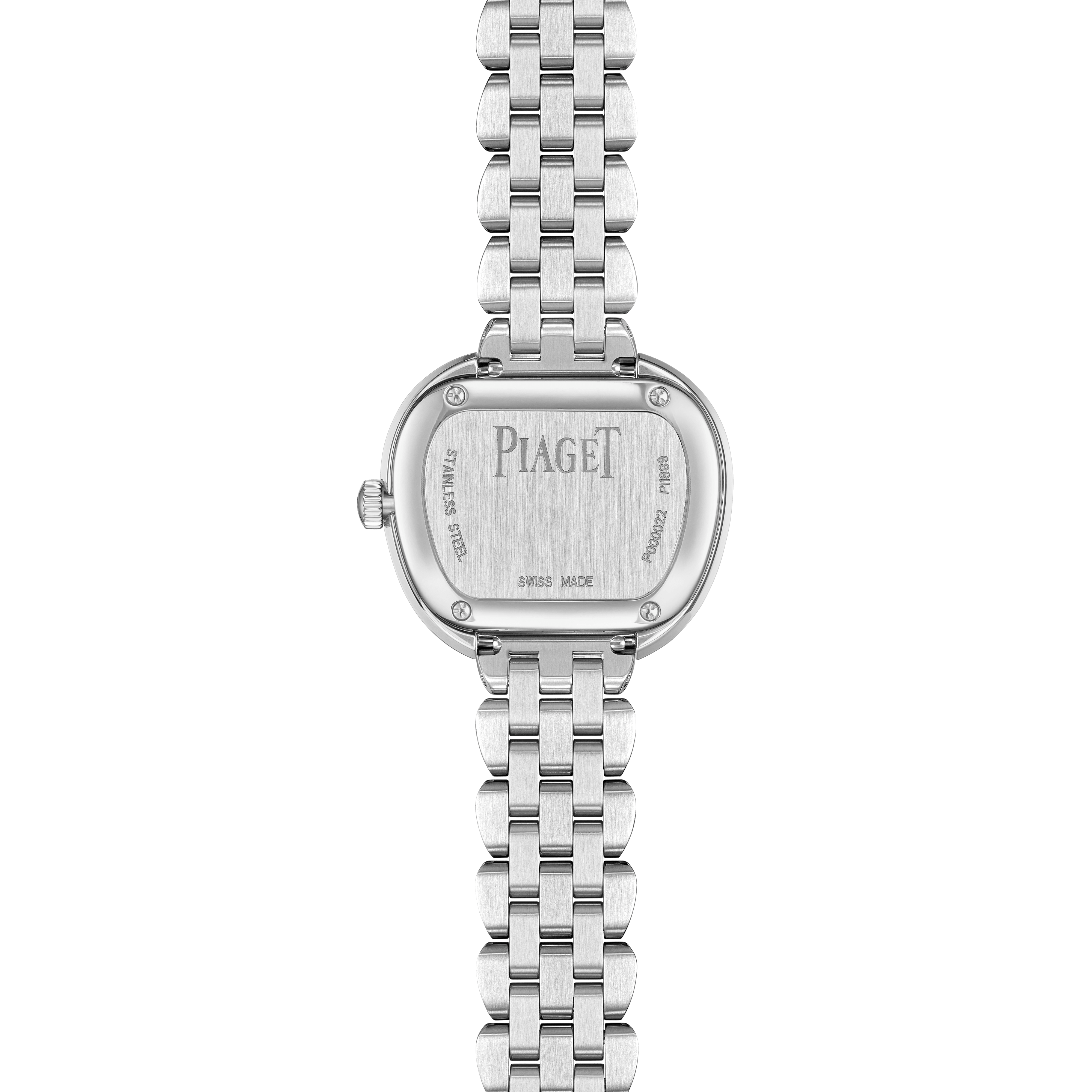 Back view of Piaget G0A50300 Sixtie Steel with Diamond 29mm Quartz Watch