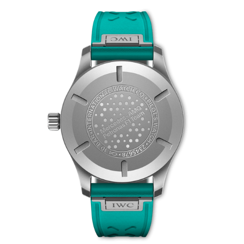 Back View: IWC Pilot’s Watch Mark XX Mercedes-AMG PETRONAS Formula One™ Team IW328210