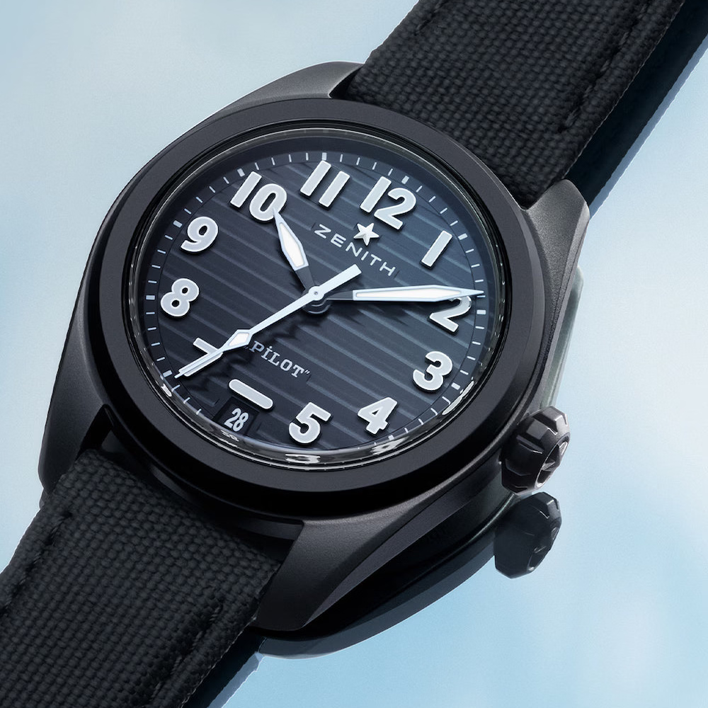 Zenith Pilot Automatic Black Ceramic 40mm 49.4000.3620/21.I001 product shot