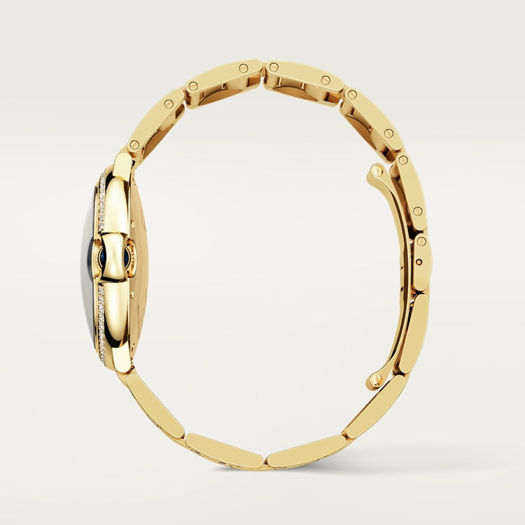 side view of Cartier Ballon Bleu Yellow Gold 36mm