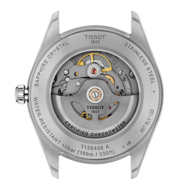 Tissot open caseback