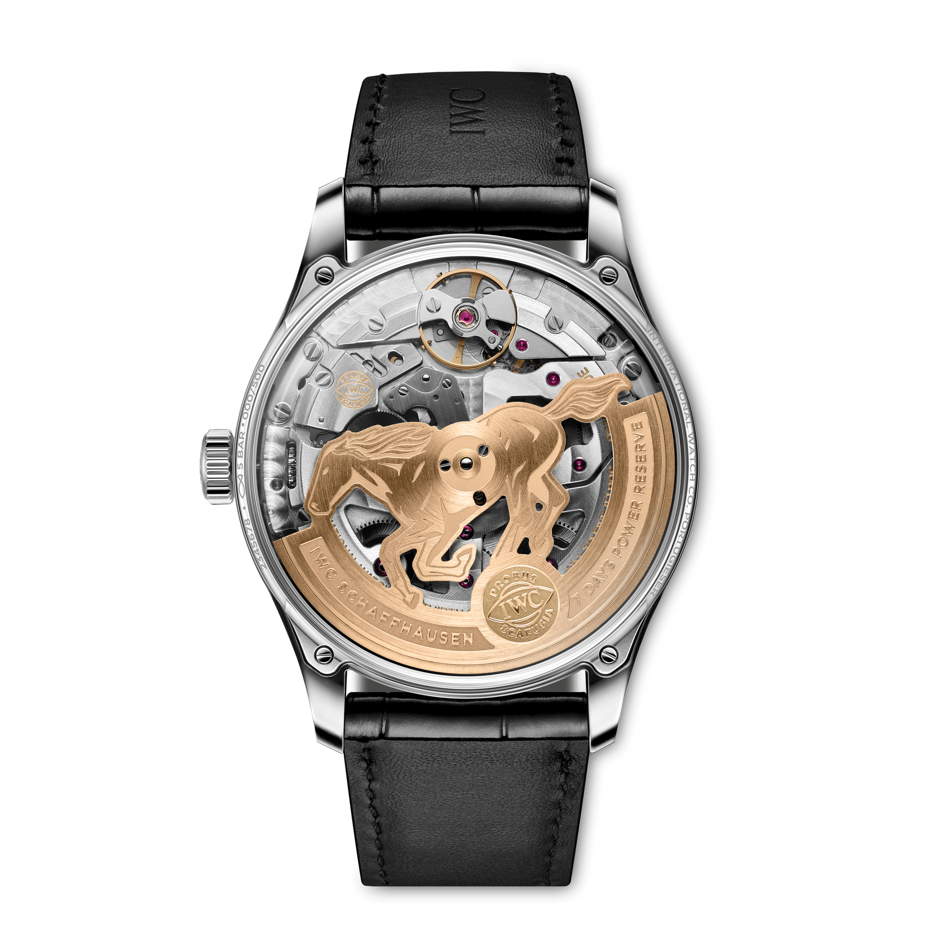 Back View: IWC Portugieser Automatic 42 Year of the Horse IW501709