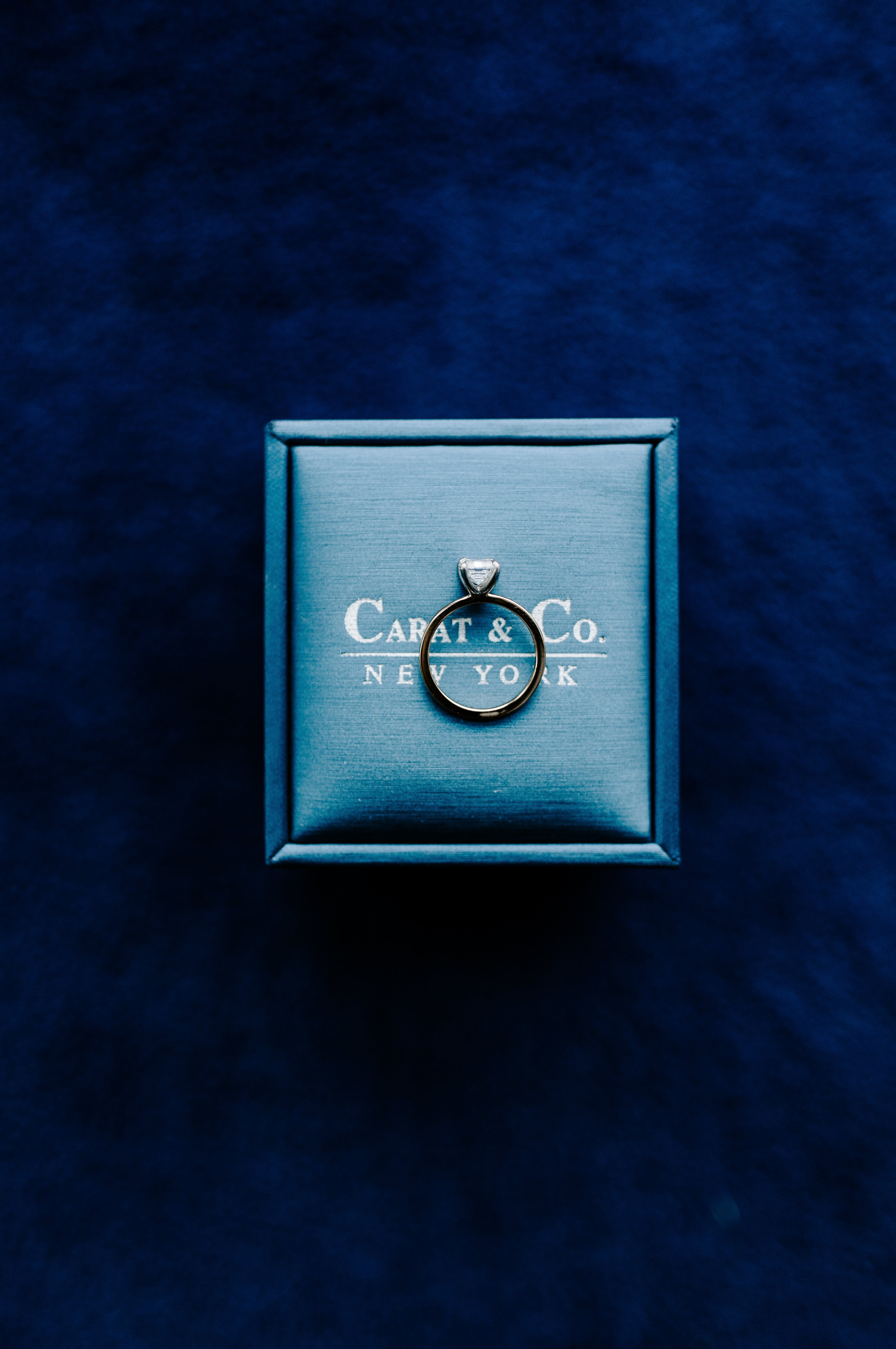 Emerald Diamond Engagement Ring