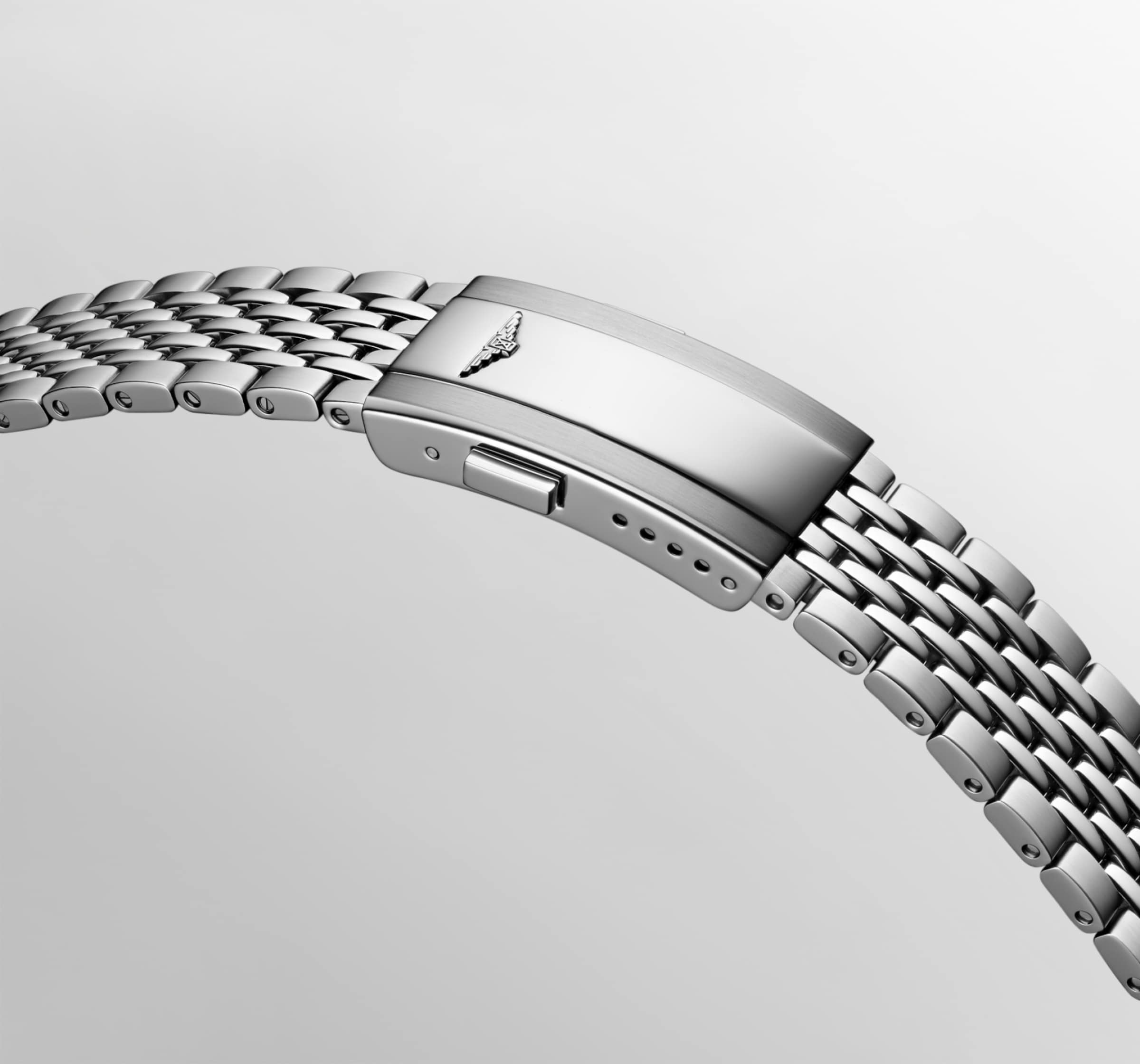 Clasp View Longines L37644066 Heritage Legend Diver Green Dial