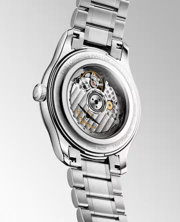Back side view of Longines Master Collection Automatic Blue Dial L29504936