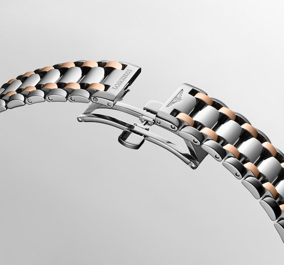 Clasp View PrimaLuna Stainless Steel Moon Phase Diamonds 34mm L81265717