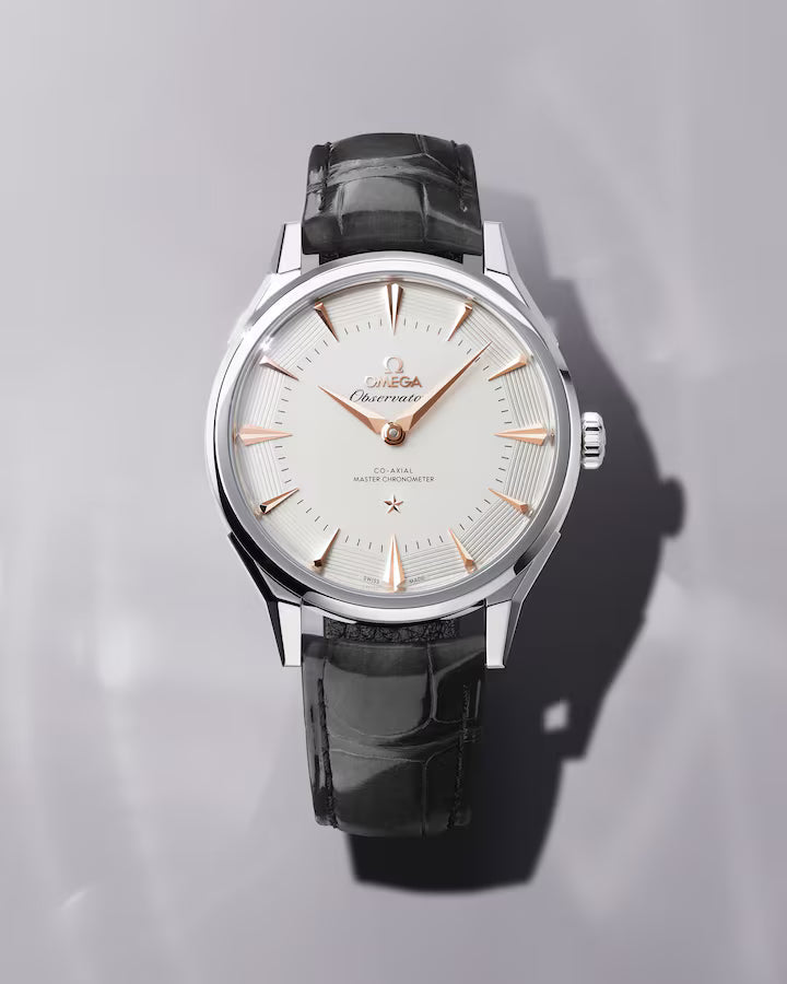 Front view of Omega Constellation Observatory Co-Axial Master Chronometer 39.4mm Watch - 140.13.39.21.02.001