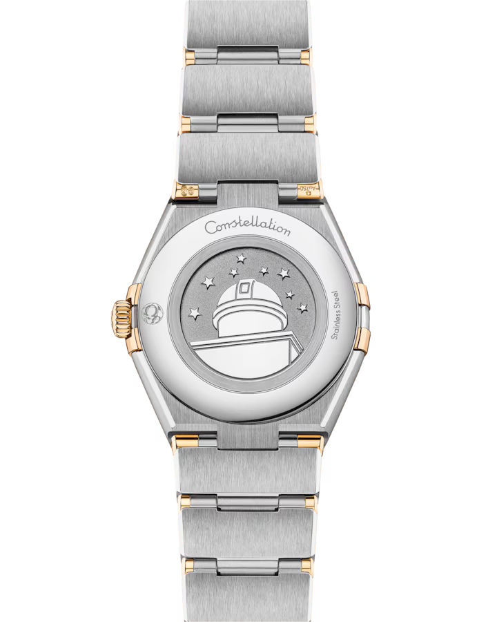 Omega Constellation 28 mm, steel ‑ yellow gold on steel 131.20.28.60.58.001