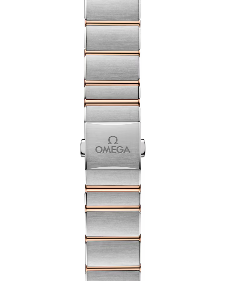 Omega Constellation 28 mm, steel ‑ Sedna™ gold on steel 131.20.28.60.63.001