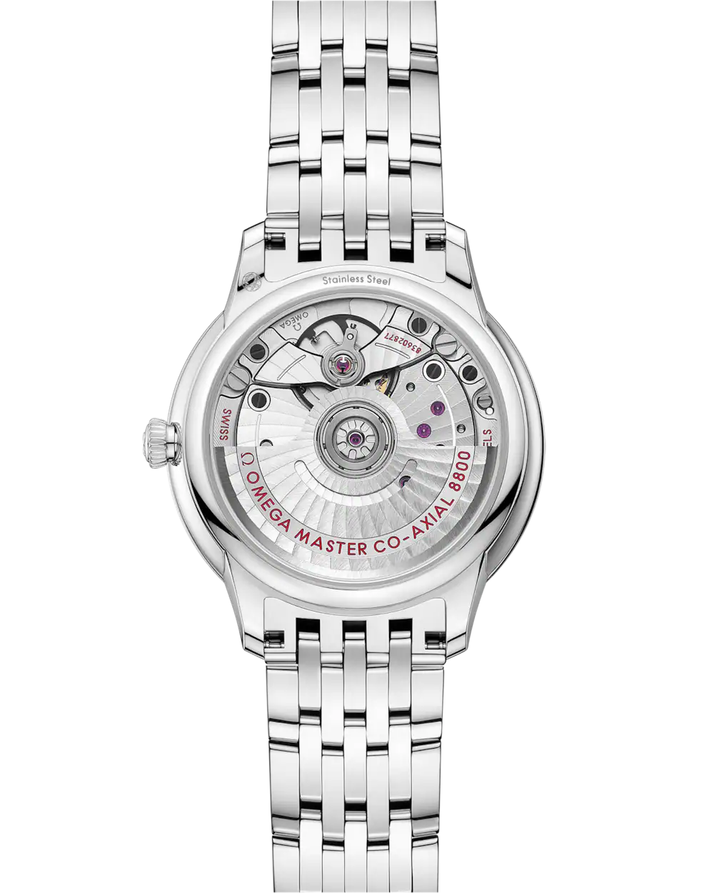 Back View of Omega De Ville Prestige Steel 34mm 43410342005001