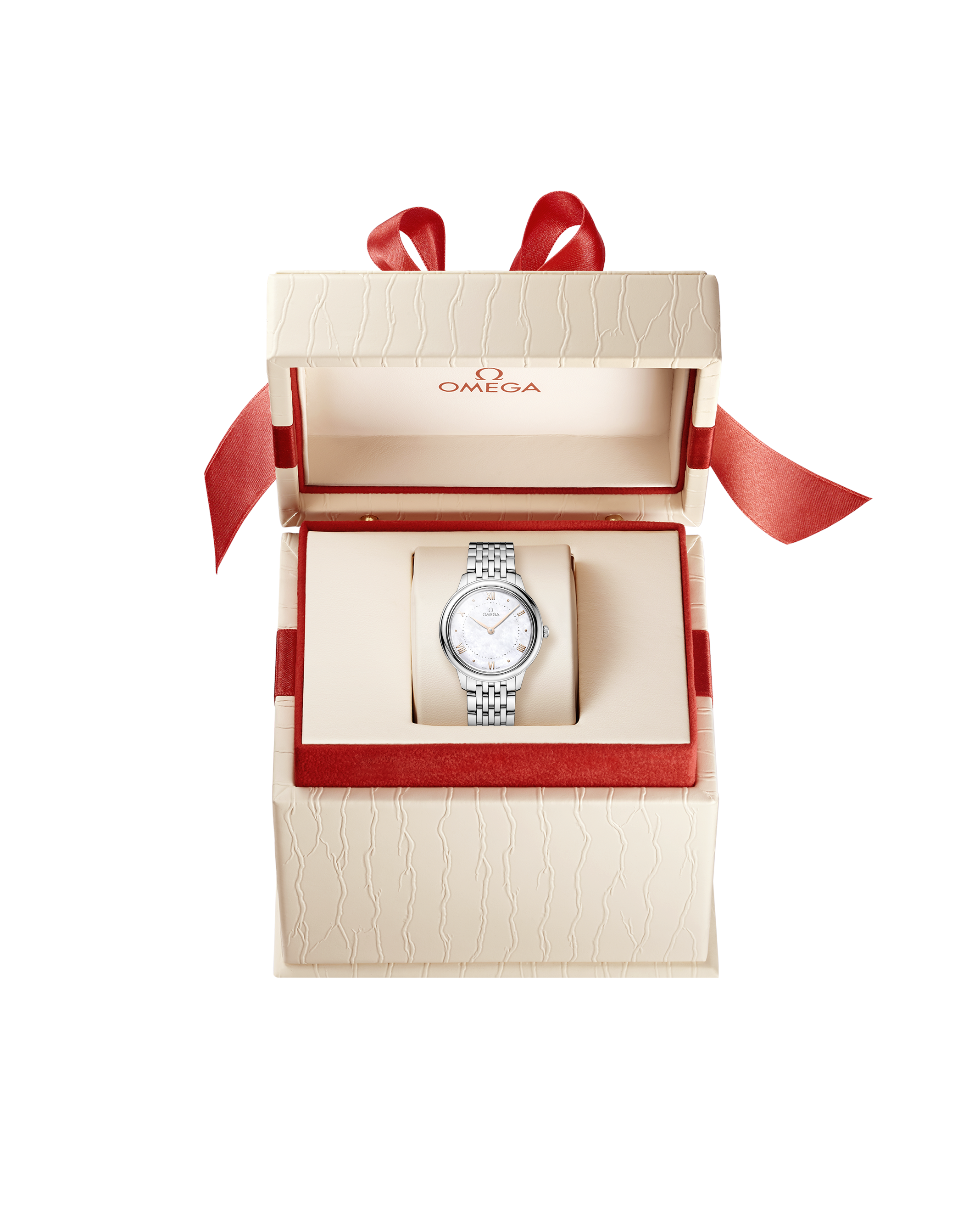 Box view of Omega De Ville Prestige 30mm 43410306005001