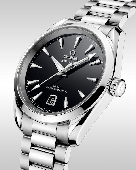 Omega Seamaster Aqua Terra Lacquer Black 38mm 220.10.38.20.01.004 dial