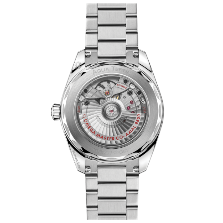 Omega Seamaster Aqua Terra Black Teak 38mm 220.10.38.20.01.005 Caseback