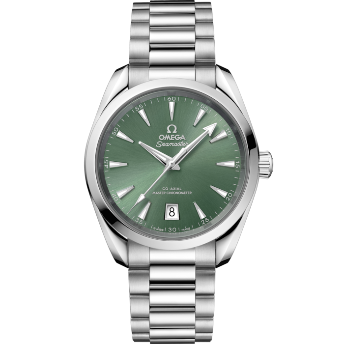 Omega Seamaster Aqua Terra 150m Co Axial Master Chronometer 38mm Unisex Watch Green