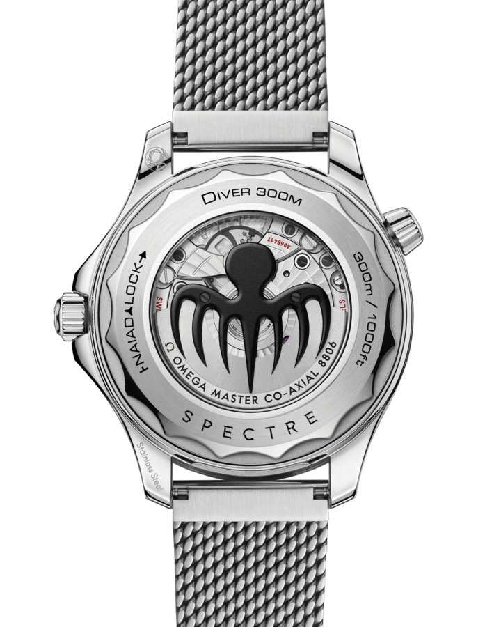 Omega Seamaster Diver 300M Spectre Edition Automatic Watch caseback