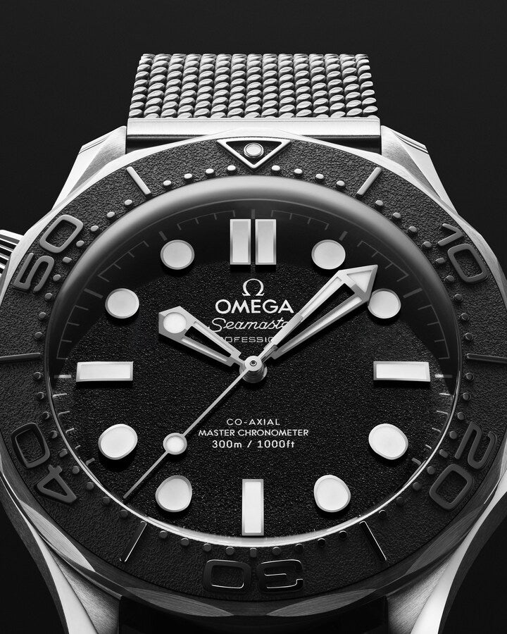 Omega Seamaster Diver 300M Spectre Edition Automatic Watch dial 3