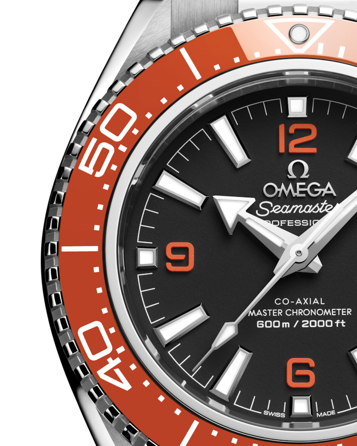 Dial View: Omega Seamaster Planet Ocean 600M Steel 217.30.42.21.01.003