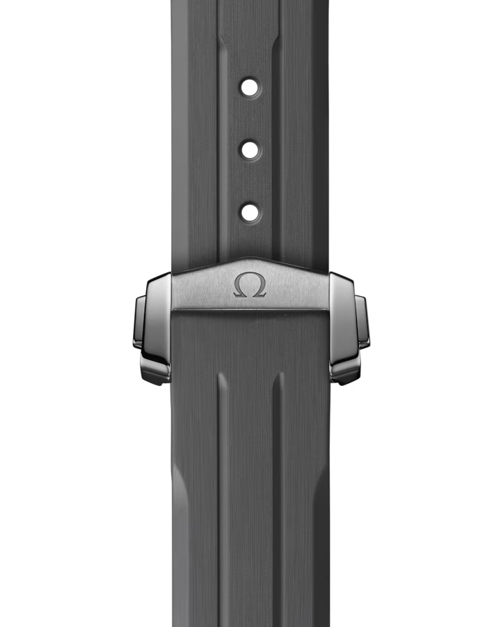 Strap View of Omega Speedmaster Dark Side of the Moon Gray 44.25mm 31092445006002