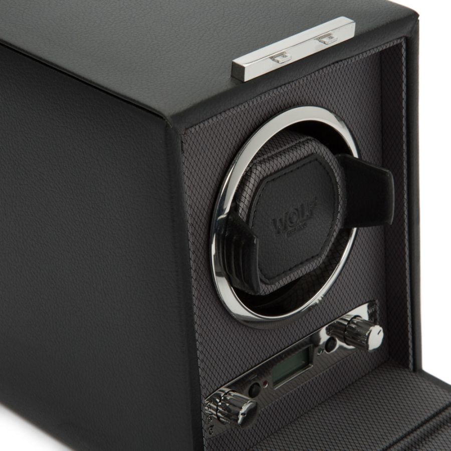 Close up of Wolf 1834 Viceroy Single Watch Winder 456002