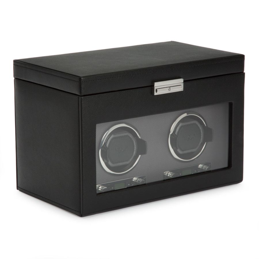 Wolf 1834 Viceroy Double Watch Winder with Storage 456202