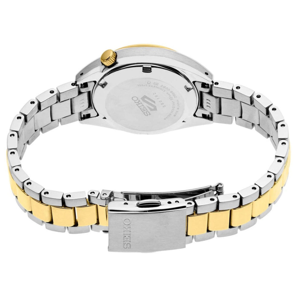 Seiko 5 Sports SNXS Series 32mm SRE024 Back Side View