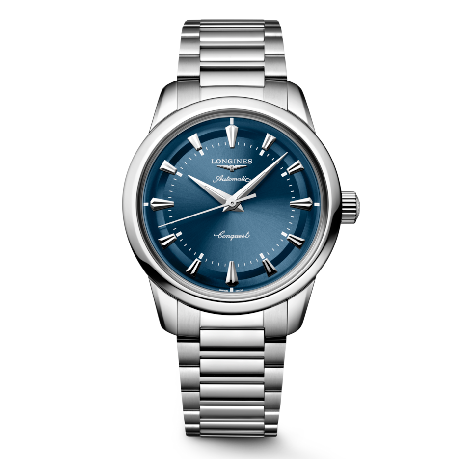 L16494926 | Longines Conquest 38mm Blue Steel Watch L1.649.4.92.6