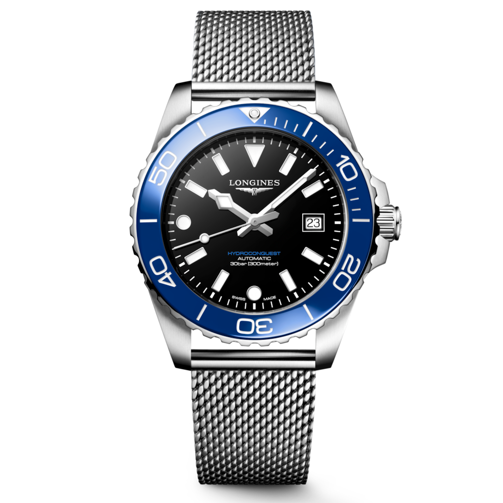 L37794906 | Longines HydroConquest Automatic Black 39mm Watch L37794906 | Longines HydroConquest Automatic Black 39mm Watch