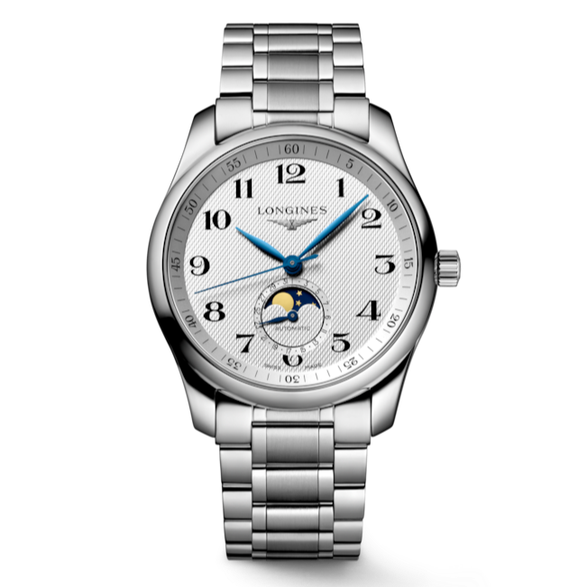 Master Collection 40mm Stainless Steel with Moon Phase