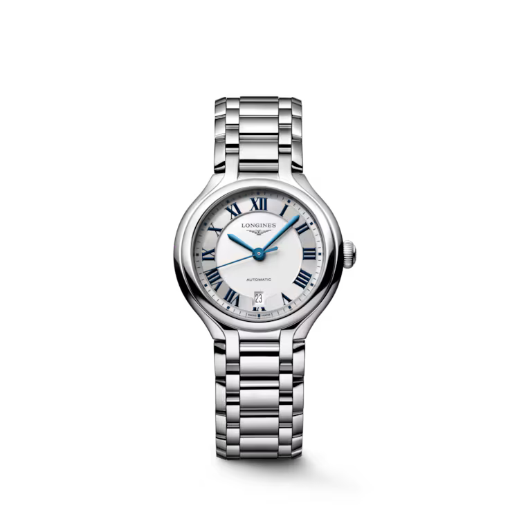 Front view of Longines Primaluna Automatic Steel 30mm L81234716